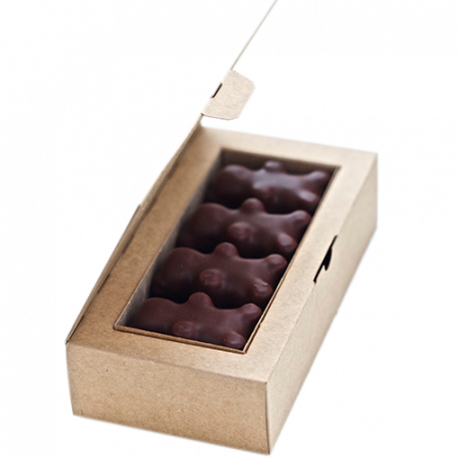Coffret Oursons Guimauve Chocolat 