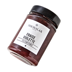 confiture - fraise violette