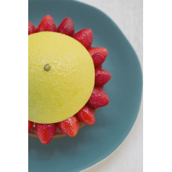 TARTE FRAISE YUZU - 6 PERSONNES 