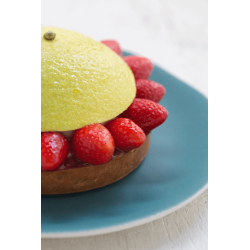 TARTE FRAISE YUZU - 6 PERSONNES 