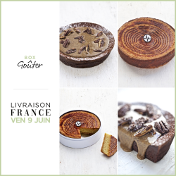 BOX GOÛTER (LIVRAISON FRANCE VEN 9 JUIN)
