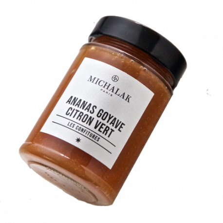 confiture - ananas goyave citron vert